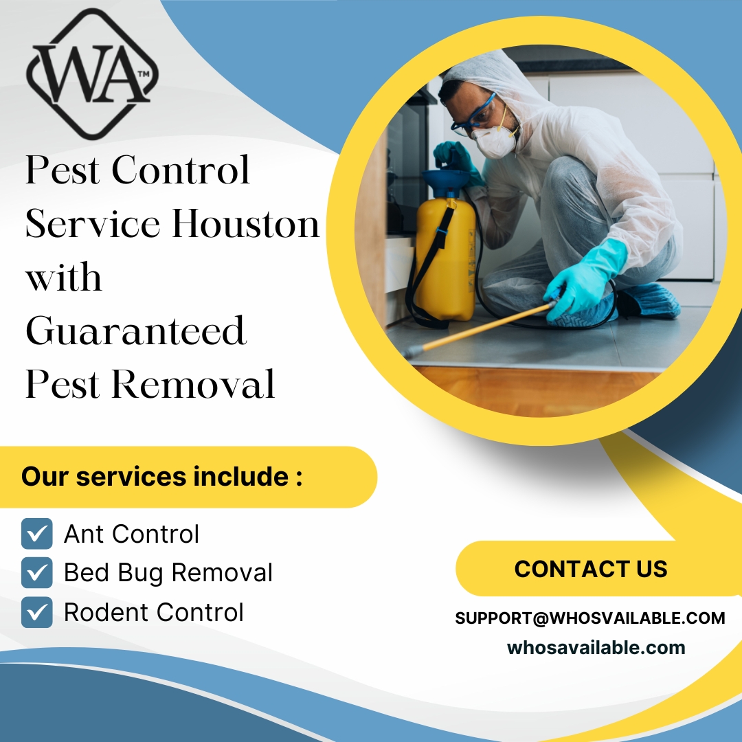 Pest Control Service Houston for Every Home
